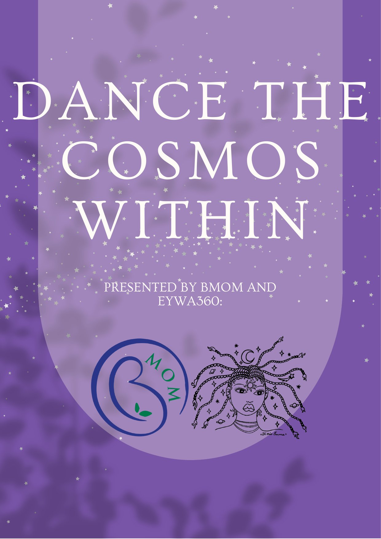Dance the Cosmos Within event booklet cover
