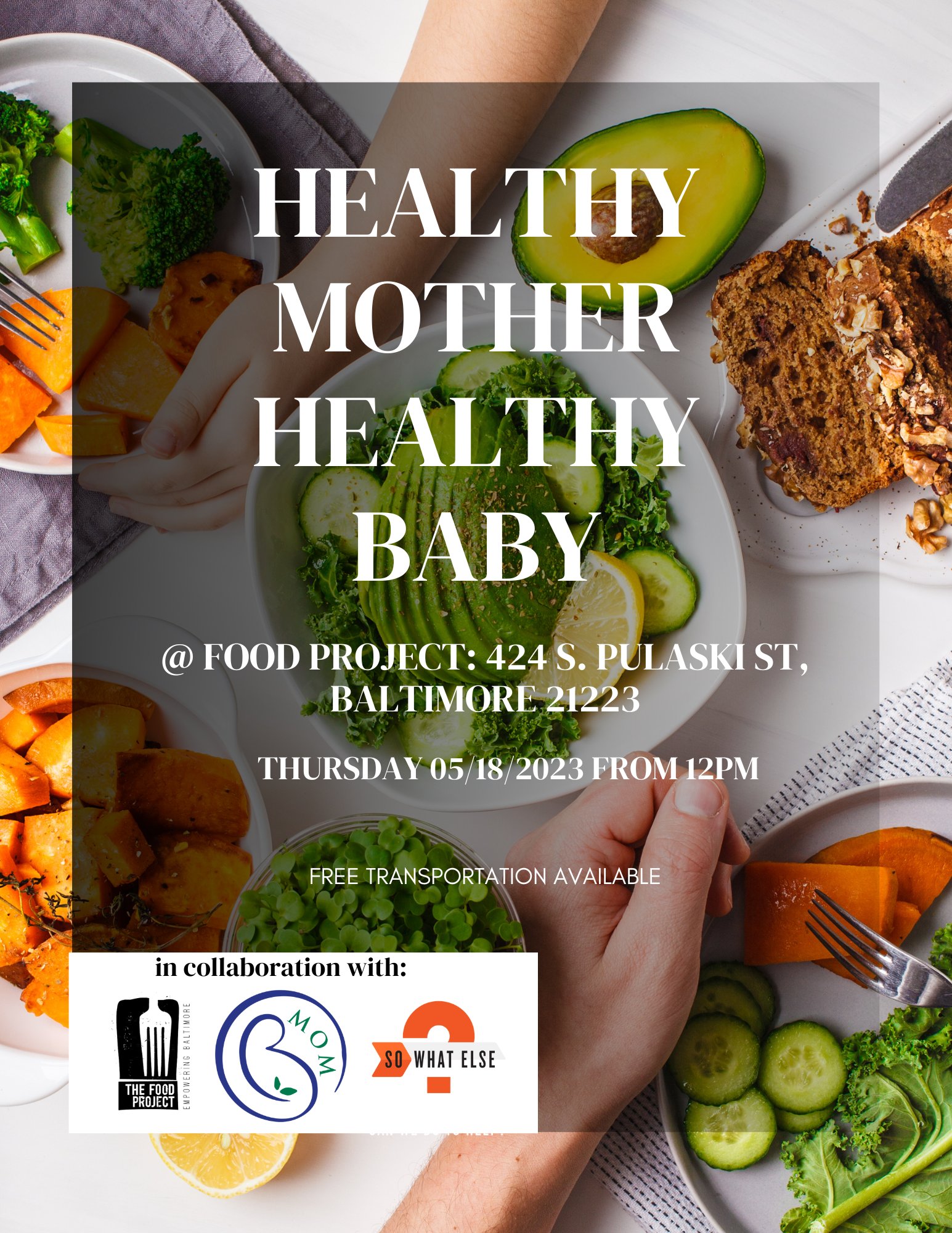 Healthy Mother Healthy Baby flyer