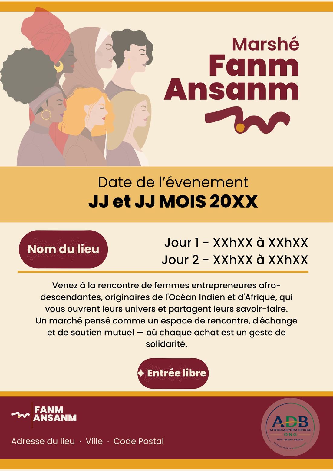 Visitor flyer, version 2