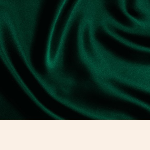 Green silk fabric — mood reference